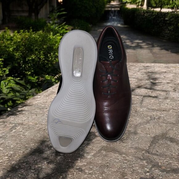 Cole Haan Men's Zero Original Grand Lined Laser Oxford Tan #C33532 Size 9.5 M - Picture 5 of 6